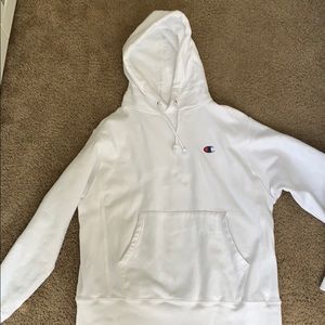 white champion hoodie